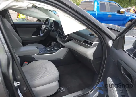 2022 Toyota Highlander L/Le from USA, damaged, VIN 5TDBZRBH0NS571742